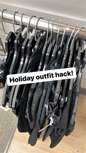 It’s holiday party season and if you aren’t looking to spend a ton (or even anything) on a new outfit here’s a hack for you! | Clothes Mentor Greenville