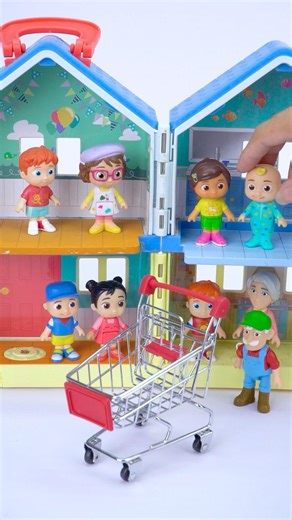 CoComelon Deluxe Family House Playset Skidamarink Satisfying With Unboxing & Review With Fun ASMR