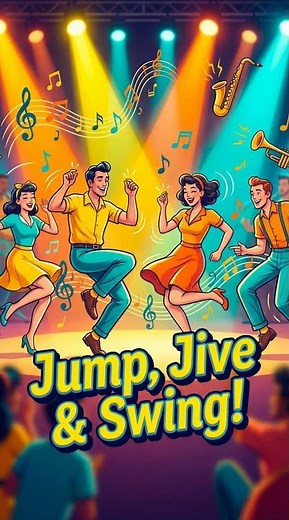 Jump, Jive & Swing – Energetic Jazz Dance Song for Dancing & Fun!