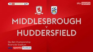 Middlesbrough 1-1 Huddersfield: Hayden Hackney earns first point for Boro