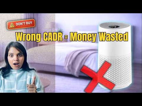 👉 Most People Choose the Wrong Air Purifier | Room Size & CADR Guide