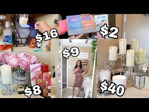 Glam Bathroom Counter Makeover, Storage Ideas, $1.00 Kitchen Organization Hacks +Haul