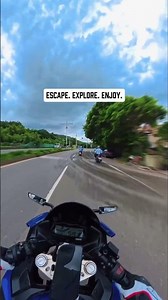Escape, explore and enjoy #bikelife #motorbike #motovlog #motorcycle