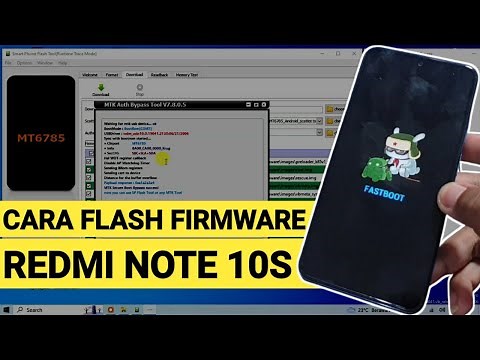 How to Flash Redmi Note 10s Without UBL with Repair Firmware Free No Auth