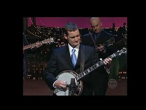 Men with banjos (who know how to use them) on letterman 2005