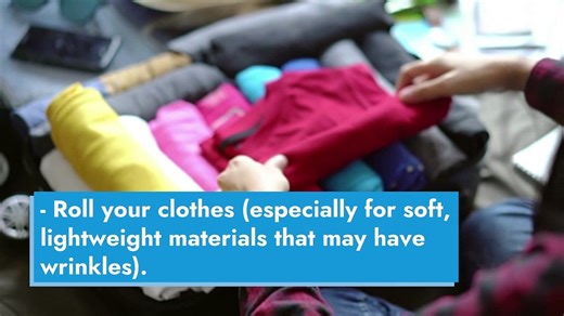 How to Efficiently Pack Your Stuff to Maximize The Space in Your Suitcase? - video Dailymotion