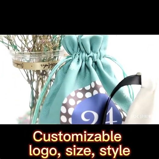 "Minimalist Canvas Drawstring Bag – Lightweight, Durable & Stylish for Everyday Use!"