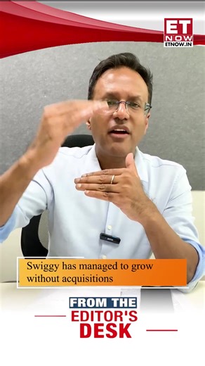 #watch | Swiggy vs. Zomato: Wondering which stock to choose? ETNOW's Editor-in-chief Nikunj Dalmia breaks down the valuation, market share, financials, and growth potential of both the companies. #swiggy #zomato #fooddelivery #ecommerce #IPO | ET NOW