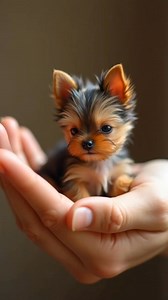 Teacup Yorkie puppy so adorable 😍😍😍 #yorkie #yorkiepuppy #yorkshireterrier | I Love Yorkshire Terrier
