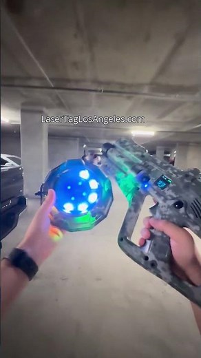 Watch us turn any space into an epic laser tag battleground 🎯