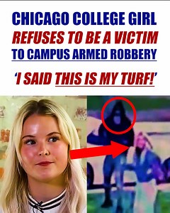 7.2K views · 299 reactions | Chicago college girl REFUSES to become armed robbery victim on HER OWN CAMPUS...  | Rob Smith | Facebook
