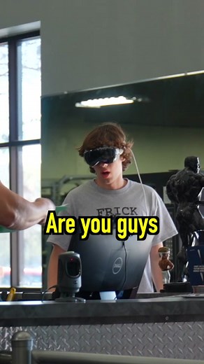 Apple Vision Pro Gym Prank - VR Experience