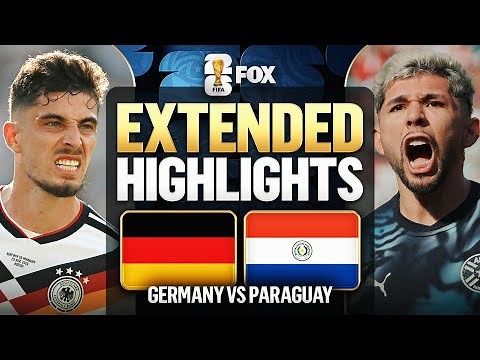 Germany vs Paraguay Highlights 🌎🏆 2026 FIFA World Cup™ | Round of 32