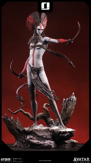 She’s ready to spread her fire 🔥 The leader of the Mangkwan Clan rises in breathtaking detail. Varang – Art Scale 1/10 – brings the raw intensity and warrior spirit of Pandora's most formidable clan to life. Pre-order today and see her on the big screen in Avatar: Fire and Ash, now playing in theatres. https://onelink.ironstudios.com/varang-avatar-3-fire-and-ash-art-scale-1-10/ | Avatar