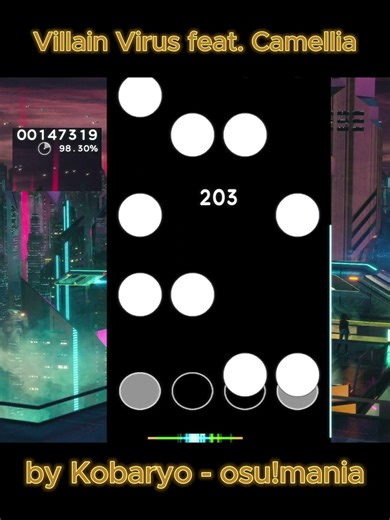 Villain Virus feat. Camellia by Kobaryo - osu!mania