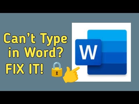Can’t Type in Word? Fix Selection is Locked Error Fast!