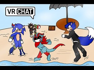 Shadina Encounters Scourgina (Female Scourge) & Loses Control (w/Chilled, Alex, & Eclipse) - VRChat