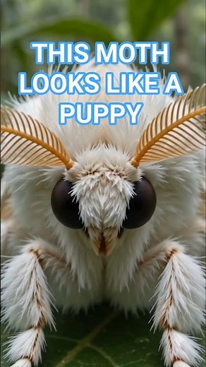 The Moth That Looks Like a Flying Puppy
