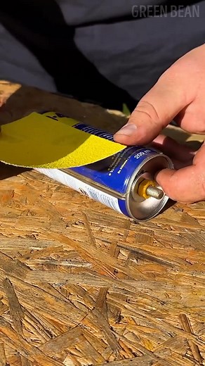 477K views · 1K reactions | DIY sanding tool made from an empty WD-40 can ️ | Green Bean | Facebook