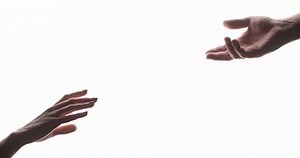 Two Hands Reaching Each Other Slow Stock Footage Video (100% Royalty-free) 1071147061 | Shutterstock