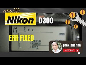 Nikon D300 Err Repair 🛠📷 #CameraRestoration #NikonD300Fix "