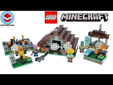 LEGO Minecraft 21190 The Abandoned Village Speed Build