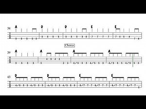 Goodbye (Astrid Goodbye) - Cold Chisel bass tab video