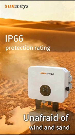 🔥 Sunways 3-8KW Single Phase Low Voltage Hybrid Inverter - The Preferred Green Electricity Choice for Thousands of Households ⚙️ The body adopts an all-aluminum shell, with an ultra-lightweight design of 21kg for easier installation 🔧 Its power density far exceeds the entire industry, saving installation space and offering high system integration 🪛 With an IP66 protection rating, leading the industry, it fears no extreme environments 🔗 Intelligent forced air cooling promptly avoids potential