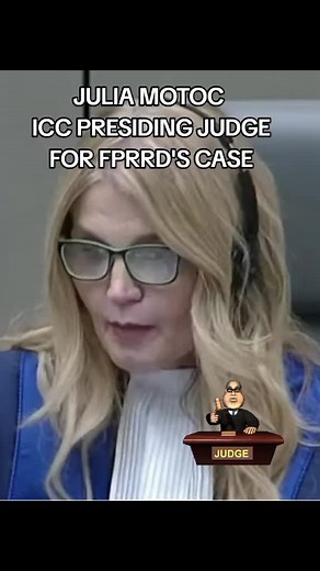 #iccpresidingjudge #juliamotoc #fprrd's case