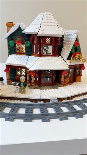 I upgraded LEGO’s newest set... #lego #trains