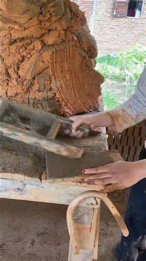 batu bata merah dengan cara manual#bricks #brickworks#desaininterior #house #working #girlworks