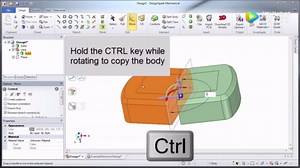 DesignSpark Mechanical 如何镜像与移动