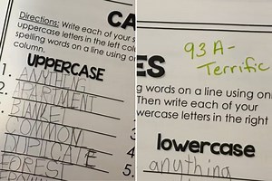 Mom Can’t Cope With Child’s Answer to Spelling Homework: ‘Knows Her Worth’