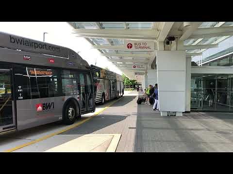 Car rental facility at BWI, Baltimore Airport