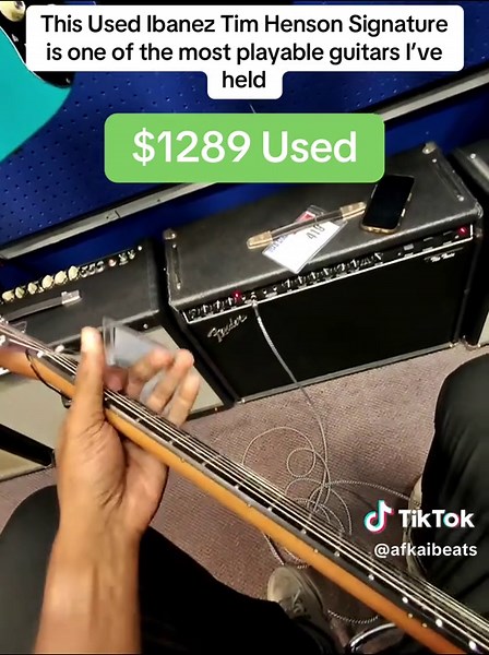 Ibanez Tim Henson Signature Guitar Review