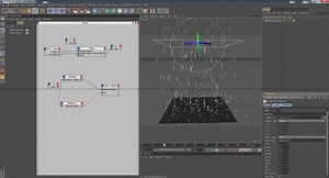 Tutorial : Rain with Thinking Particles