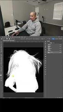 How to Mask Hair in Photoshop – No AI, No New Tools Needed.