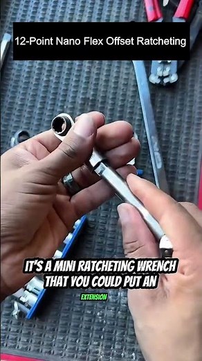 12-Point Nano Flex Offset Ratcheting #tools #automobile #automotivetools #mechanic