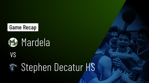 Mardela vs Stephen Decatur HS • Game Recap • Jan 7, 2026