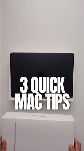 3 Quick Mac Tips For Beginners 💻