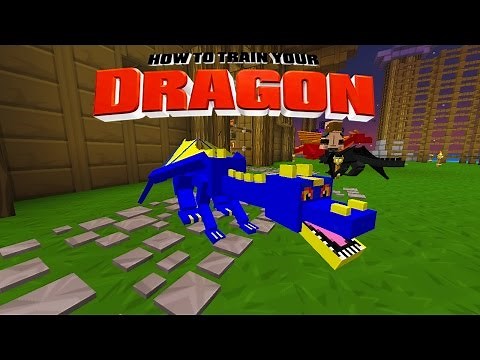 Minecraft - HOW TO TRAIN YOUR DRAGON - Stormfly the Deadly Nadder ! [17]