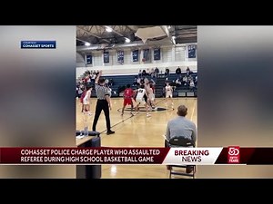 High school basketball player charged for punching referee