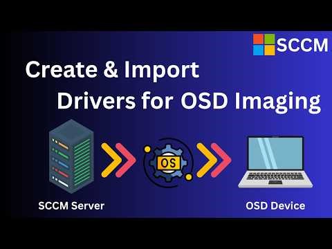 Create & Import Drivers for OSD Imaging in SCCM | SCCM Tutorial