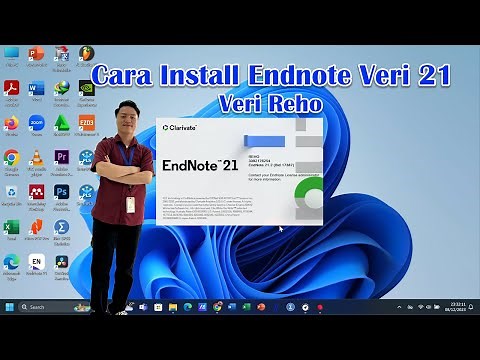 Cara Install Endnote 21 Terbaru original