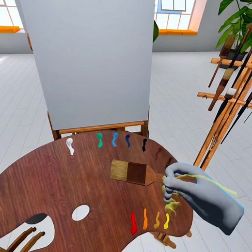 Immersive Vermillion Painting VR Experience