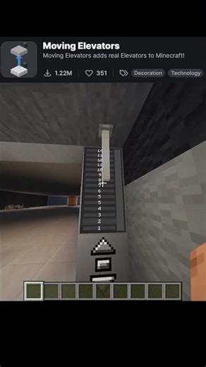 Moving Elevators #minecraft