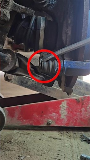 Rusty Brake Pad Pin Removal Trick! #youtube #shorts #fyp