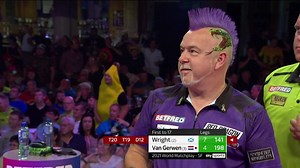 Wright misses nine-darter!
