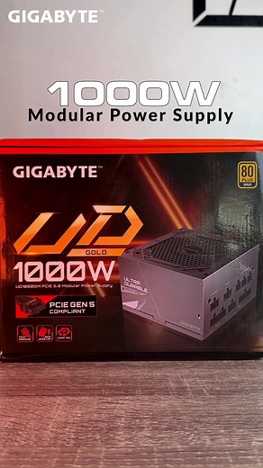 A power supply you can rely on.💯✨ 📌GIGABYTE GP-UD1000GM GOLD 1000W 80 FULLY MODULAR POWER SUPPLY ✅ 💯% 𝘼𝙪𝙩𝙝𝙚𝙣𝙩𝙞𝙘 𝙊𝙧𝙞𝙜𝙣𝙖𝙡 ✅ 𝘽𝙧𝙖𝙣𝙙𝙉𝙚𝙬 𝙐𝙣𝙞𝙩𝙨 ▪️•ᗩᐯᗩIᒪᗩᗷᒪE ᑌᑎITS•▪️ ----------------------------- 💥•𝐁𝐑𝐀𝐍𝐃𝐍𝐄𝐖 𝐂𝐎𝐌𝐏𝐔𝐓𝐄𝐑 𝐒𝐄𝐓 💥•𝐁𝐑𝐀𝐍𝐃𝐍𝐄𝐖 𝐂𝐎𝐌𝐏𝐔𝐓𝐄𝐑 𝐀𝐂𝐂𝐒. 💥•𝐁𝐑𝐀𝐍𝐃𝐍𝐄𝐖 𝐏𝐑𝐈𝐍𝐓𝐄𝐑 💥•𝐁𝐑𝐀𝐍𝐃𝐍𝐄𝐖 𝐕𝐄𝐃𝐈𝐎 𝐂𝐀𝐑𝐃 💥•𝐁𝐑𝐀𝐍𝐃𝐍𝐄𝐖 𝐌𝐎𝐍𝐈𝐓𝐎𝐑 📌For more inquiries, message here in TikTok @joyomarketingtv 📌You can visit 