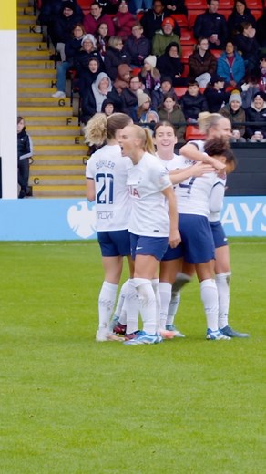 Ashleigh Neville’s header and Martha Thomas’ hat-trick sent us back to North London with all three points against Aston Villa! 🤩 | Tottenham Hotspur Women